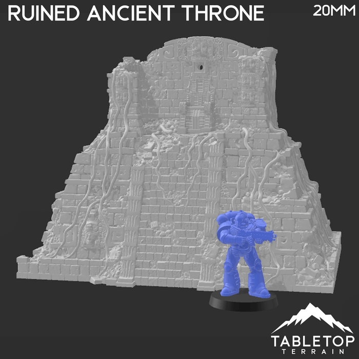 Tabletop Terrain Terrain Ancient Throne - Fantasy Terrain Tabletop Terrain