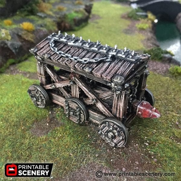 Tabletop Terrain Terrain Battering Ram - Siege Equipment