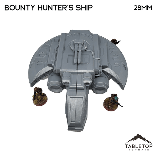 Tabletop Terrain Terrain Bounty Hunter's Ship / Crashed Ship - Star Wars Legion Terrain