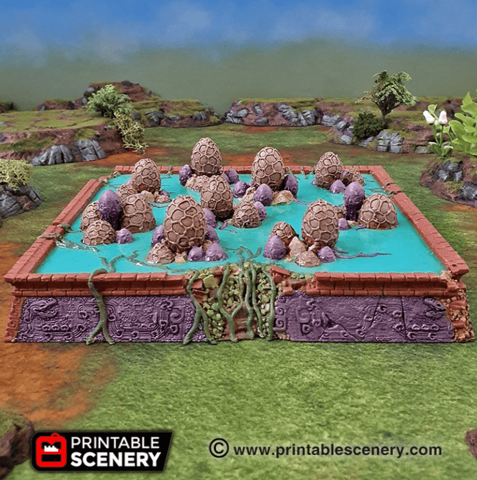 Tabletop Terrain Terrain Breeding Pool - Fantasy Terrain