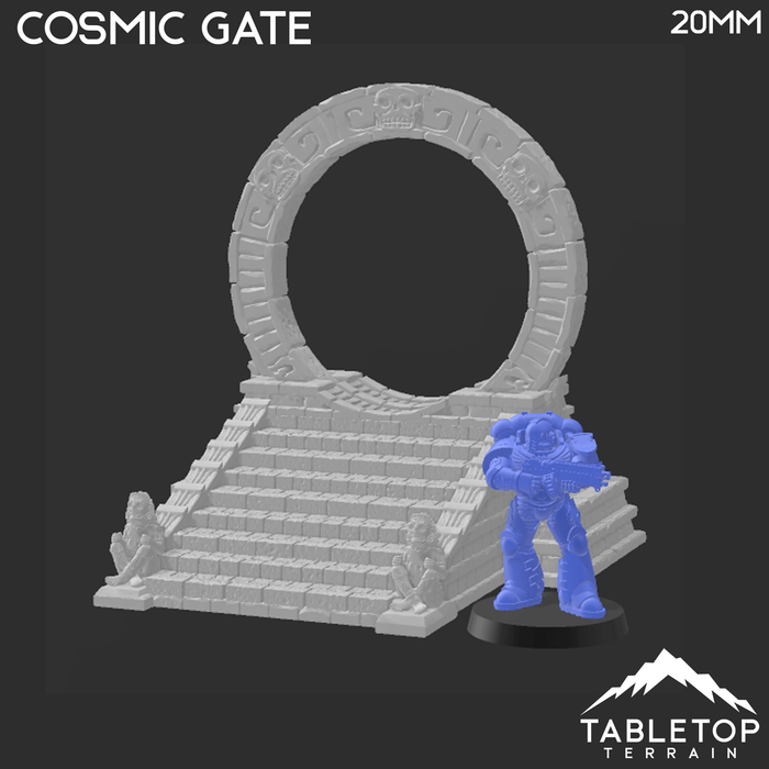 Tabletop Terrain Terrain Cosmic Gate - Fantasy Terrain Tabletop Terrain