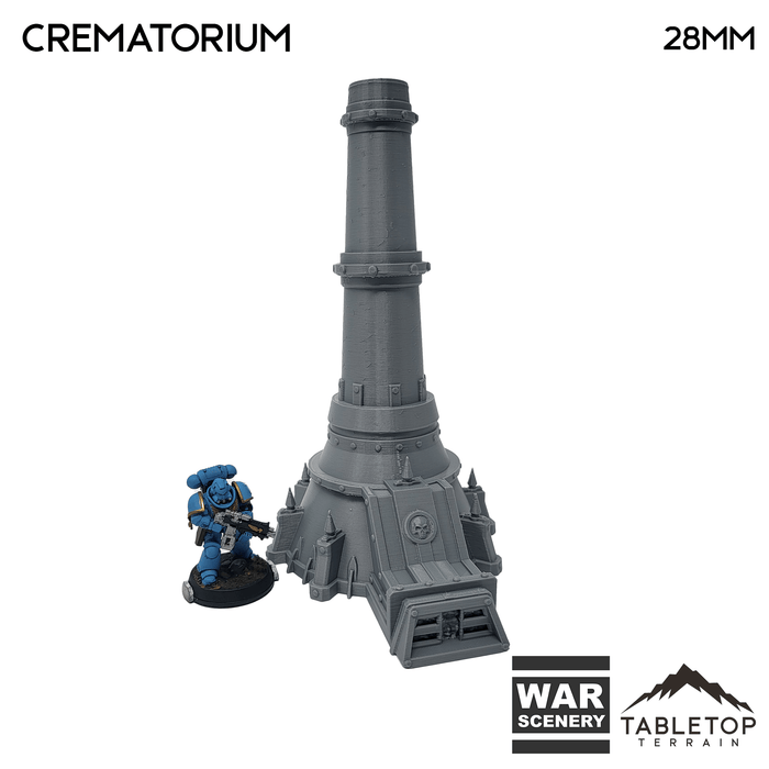 Tabletop Terrain Terrain Crematorium - 40k Terrain