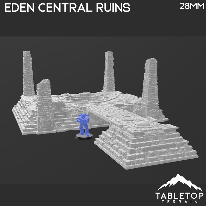 Tabletop Terrain Terrain Eden Central Ruins - Fantasy Terrain Tabletop Terrain