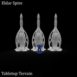 Tabletop Terrain Terrain Eldar Spire - 40k Eldar Terrain