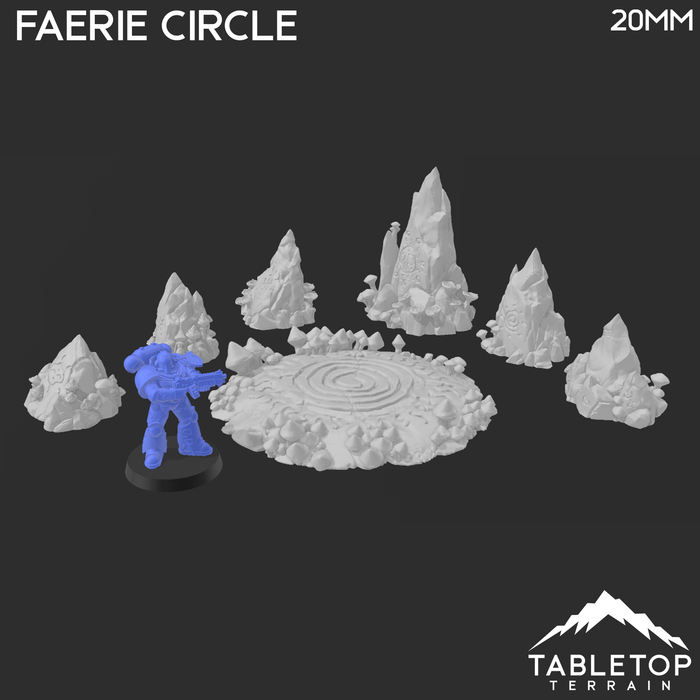 Tabletop Terrain Terrain Faerie Circle - Fantasy Terrain