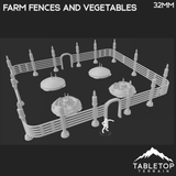 Tabletop Terrain Terrain Farm Fences + Plantations