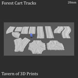 Tabletop Terrain Terrain Forest Cart Tracks - Fantasy Scatter Terrain