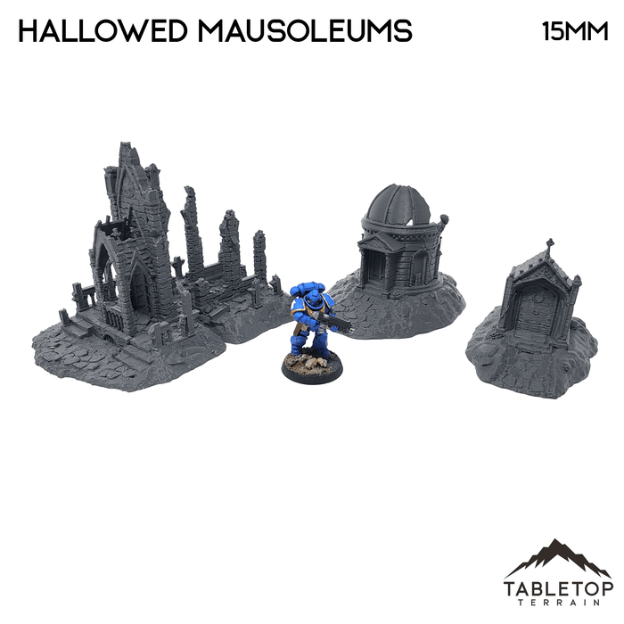 Tabletop Terrain Terrain Hallowed Mausoleums - Fantasy Building Tabletop Terrain