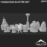 Tabletop Terrain Terrain Massa'Dun Scatter Set