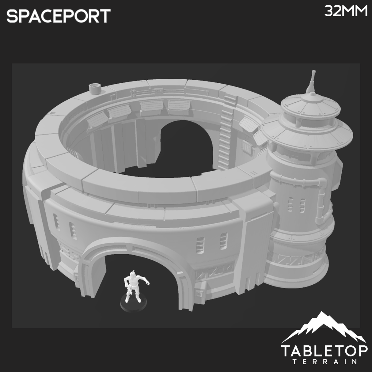 Tabletop Terrain Terrain Massa'Dun Spaceport