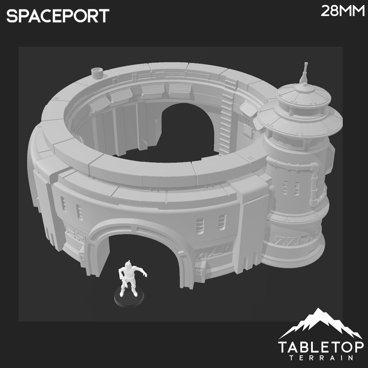 Tabletop Terrain Terrain Massa'Dun Spaceport