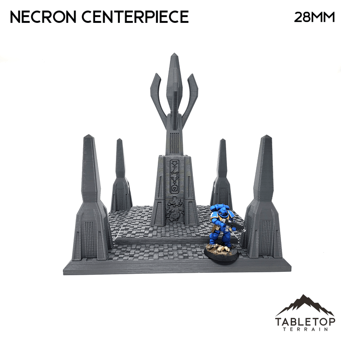 Tabletop Terrain Terrain Necron Centerpiece - 40k Necron Terrain