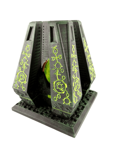 Tabletop Terrain Terrain Necron Power Hub - 40k Necron Terrain