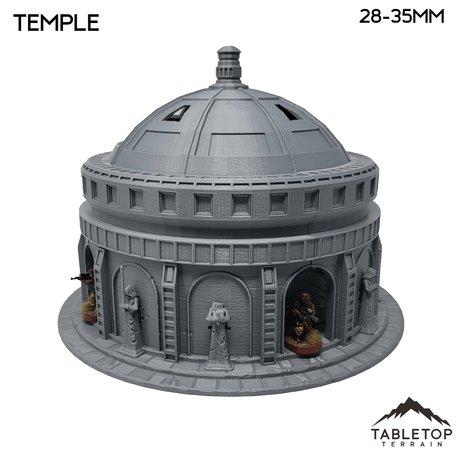 Tabletop Terrain Terrain Pilgrim City Temple - Star Wars Legion Terrain