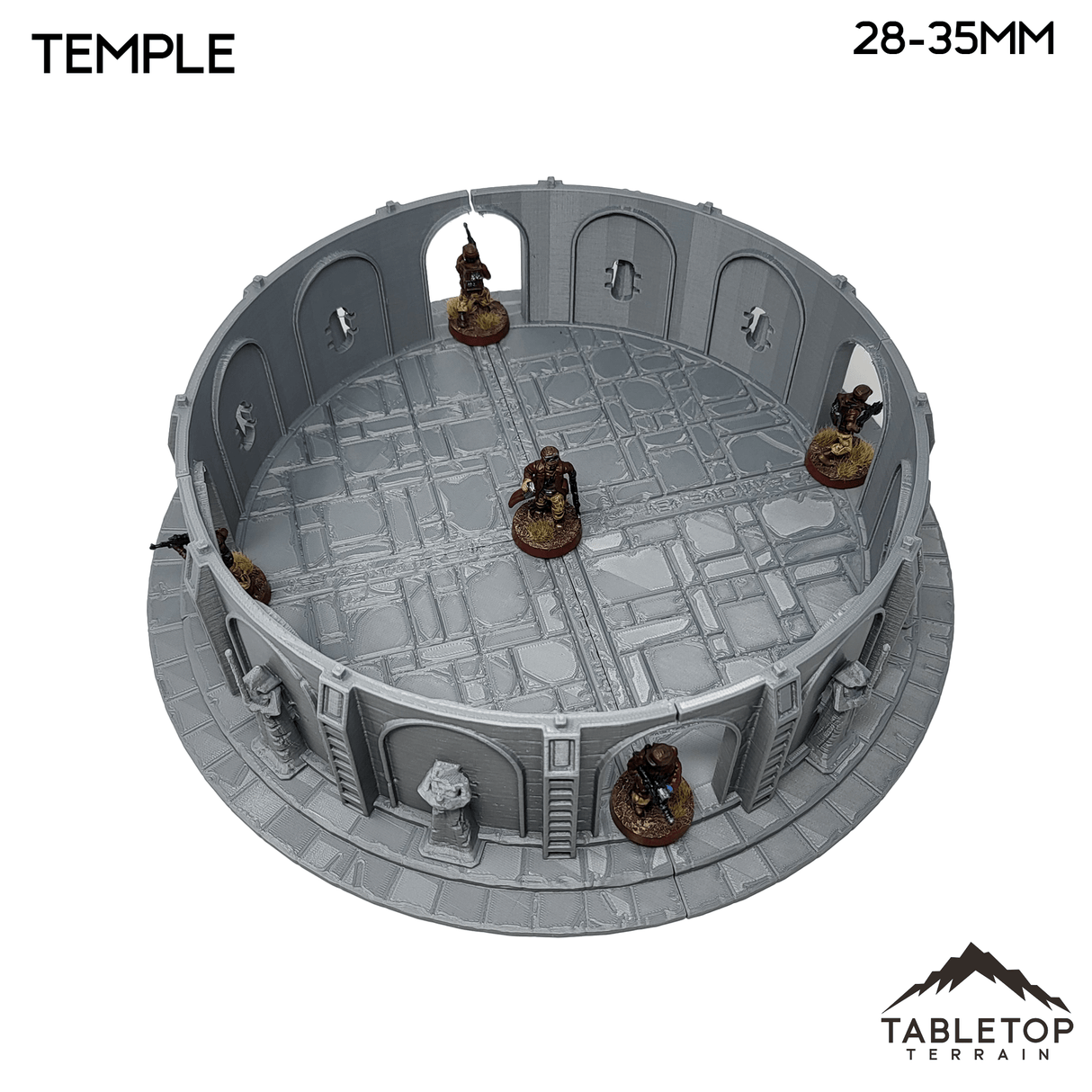 Tabletop Terrain Terrain Pilgrim City Temple - Star Wars Legion Terrain