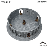 Tabletop Terrain Terrain Pilgrim City Temple - Star Wars Legion Terrain