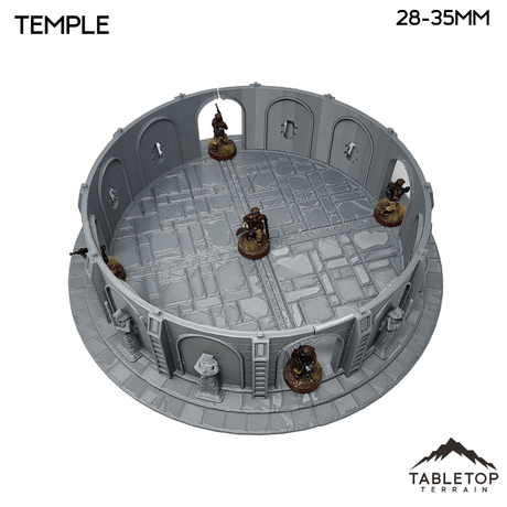 Tabletop Terrain Terrain Pilgrim City Temple - Star Wars Legion Terrain