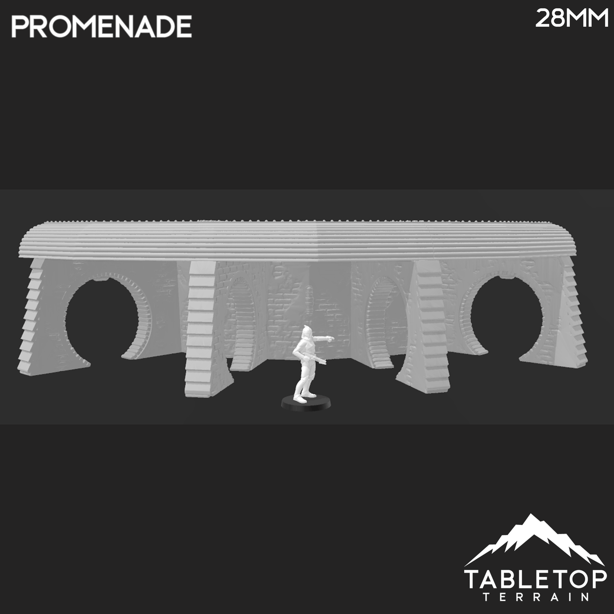 Tabletop Terrain Terrain Promenade - Ord Ferrum