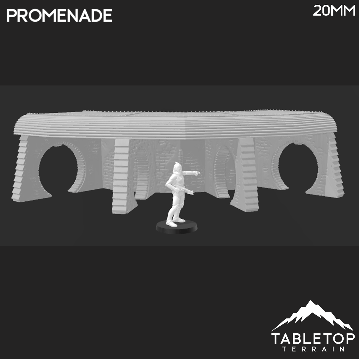 Tabletop Terrain Terrain Promenade - Ord Ferrum