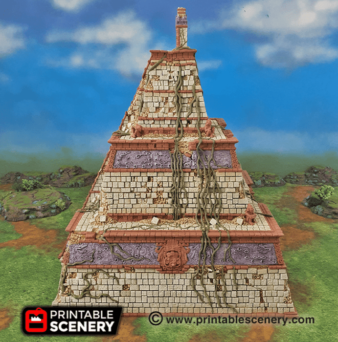 Tabletop Terrain Terrain Pyramid of K'aas - Fantasy Terrain Tabletop Terrain