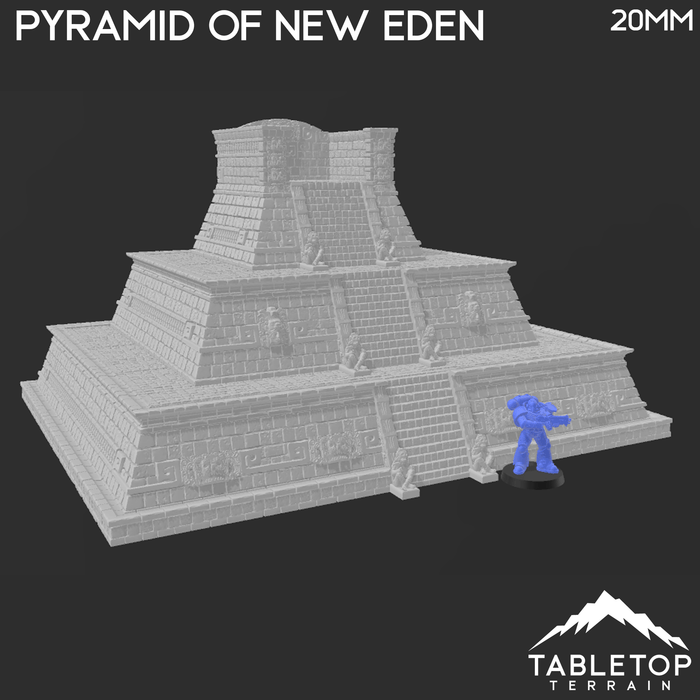 Tabletop Terrain Terrain Pyramid of New Eden - Fantasy Terrain Tabletop Terrain