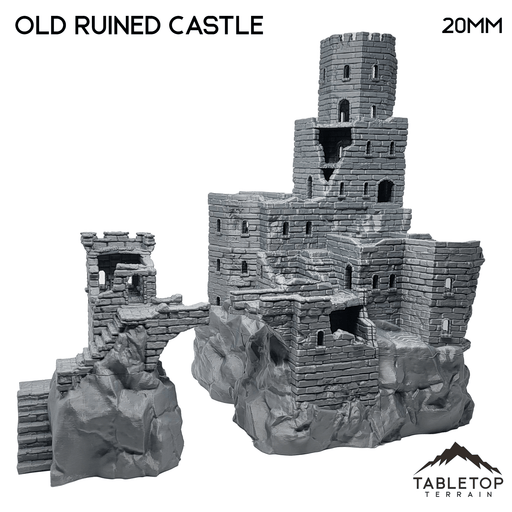 Tabletop Terrain Terrain Ruined Old Castle