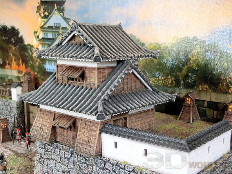 Tabletop Terrain Terrain Samurai Castle Corner Tower