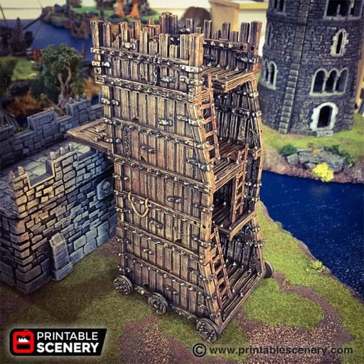 Tabletop Terrain Terrain Siege Tower - Siege Equipment