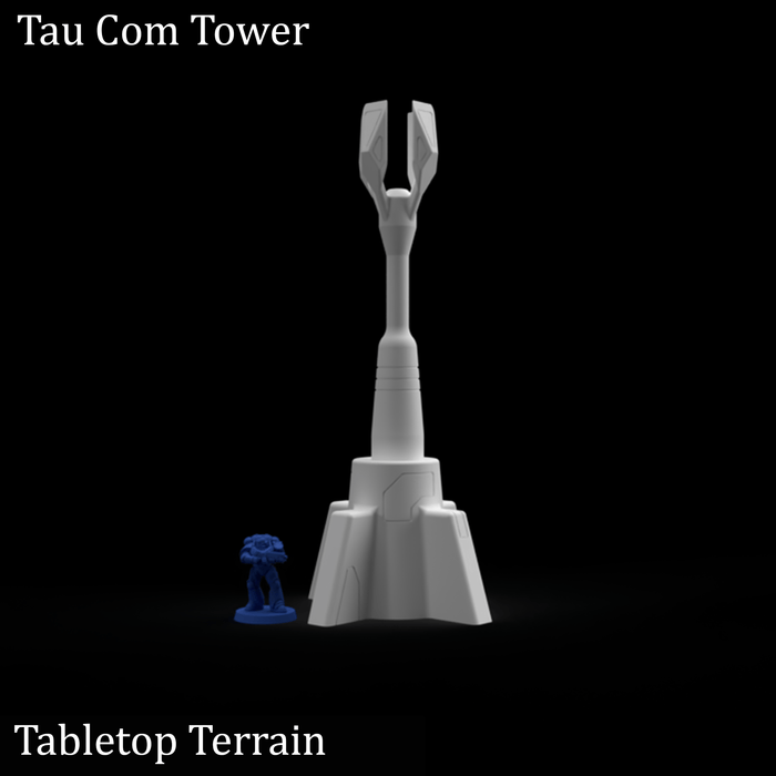 Tabletop Terrain Terrain Tau Com Tower - 40k Tau Terrain Tabletop Terrain