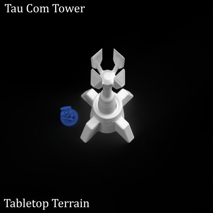 Tabletop Terrain Terrain Tau Com Tower - 40k Tau Terrain