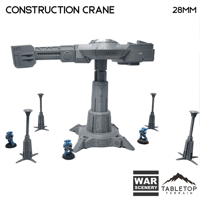 Tabletop Terrain Terrain Taui Construction Crane