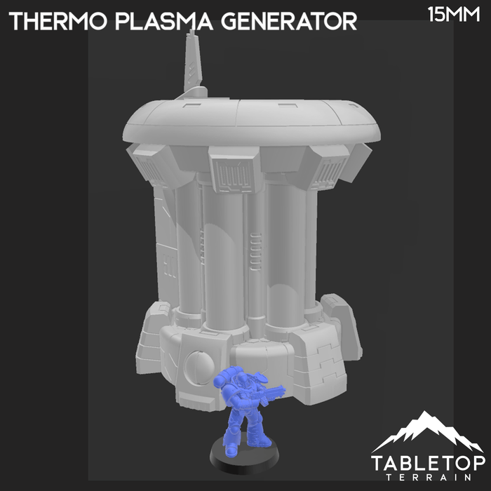 Tabletop Terrain Terrain Thermo Plasma Generator - Tau 40k Terrain