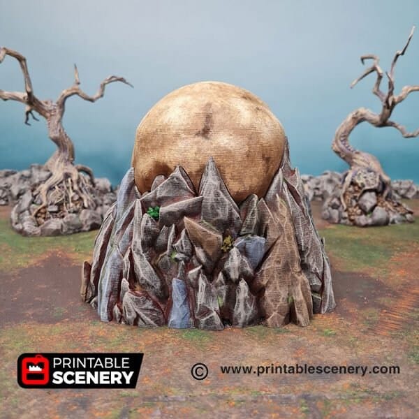 Tabletop Terrain Terrain Titan Skull Cave - Fantasy Terrain