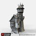 Tabletop Terrain Tower Sorcerer's Tower - Elven Fantasy Tower