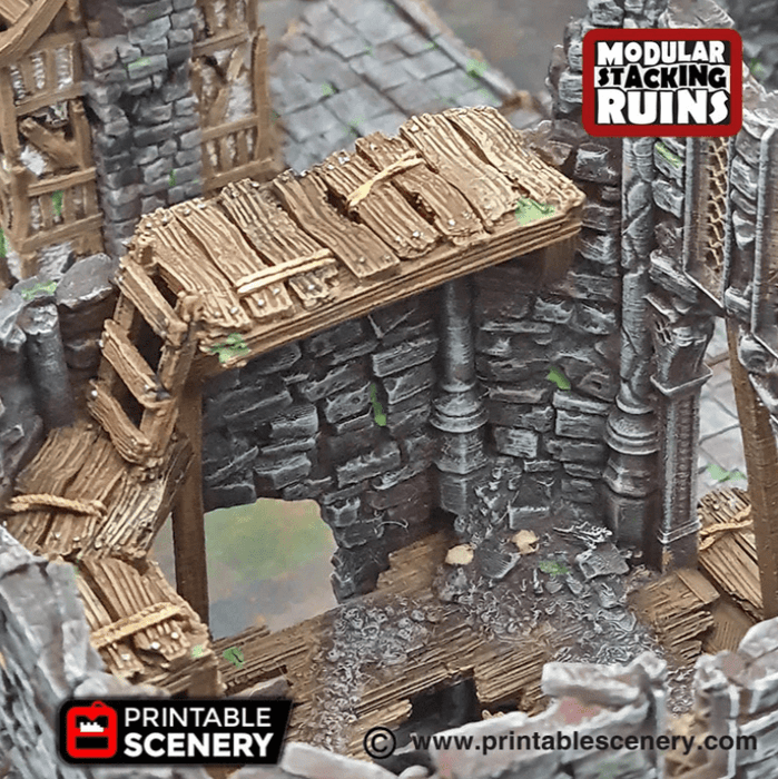 Tabletop Terrain Tower Tower of Insanity - Fantasy Tower Tabletop Terrain
