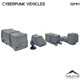 Tabletop Terrain Transport Cyberpunk Vehicle Collection