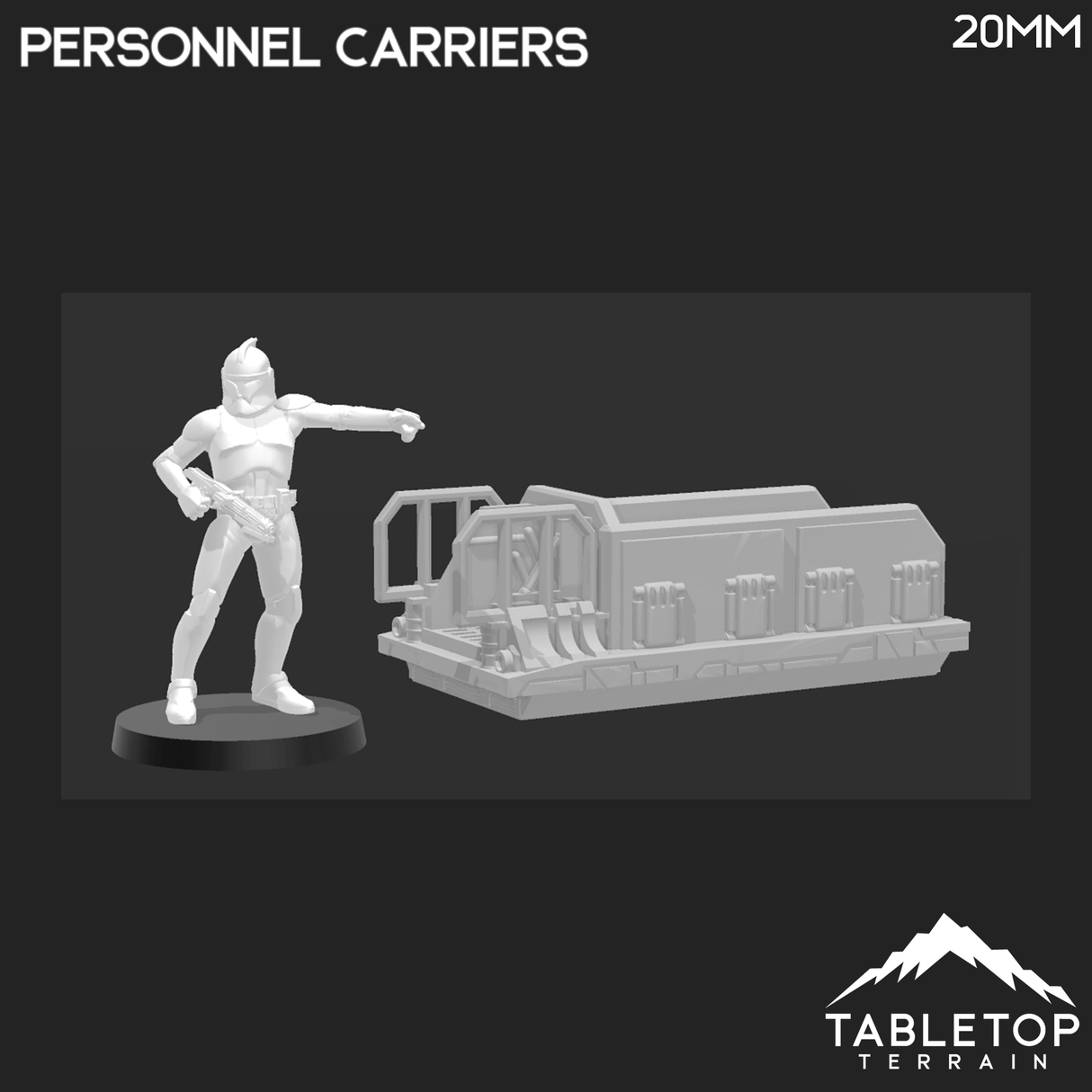 Tabletop Terrain Transport Personnel Carriers - Ord Ferrum