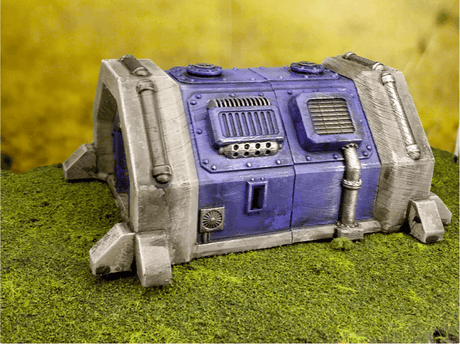 Tabletop Terrain Transport Sci-Fi Barracks Bunker