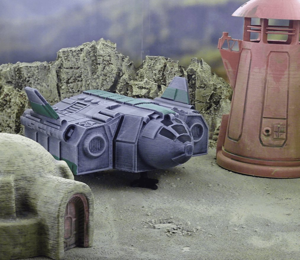 Tabletop Terrain Transport TA12 Spaceship