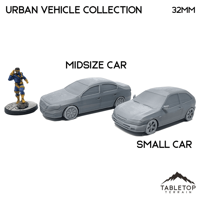 Tabletop Terrain Transport Urban Vehicle Collection - Marvel Crisis Protocol Vehicle Set Tabletop Terrain