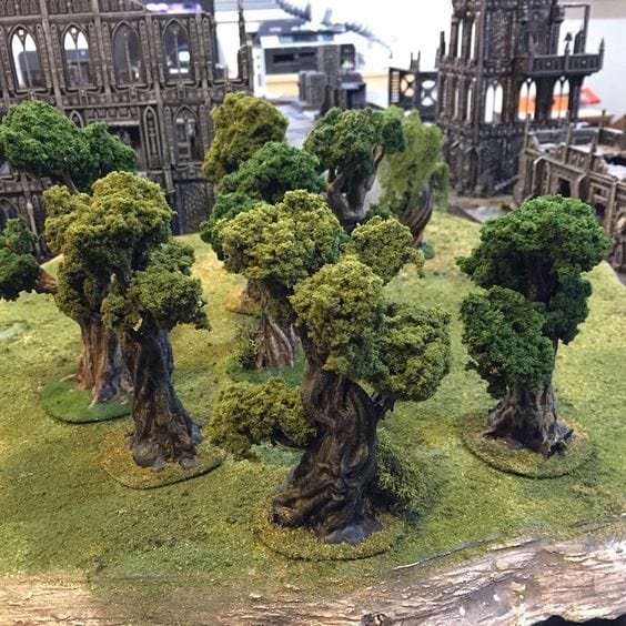 Tabletop Terrain Trees Gnarly Trees - Scatter Terrain