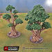 Tabletop Terrain Trees Gnarly Trees with Canopies - Scatter Terrain Tabletop Terrain