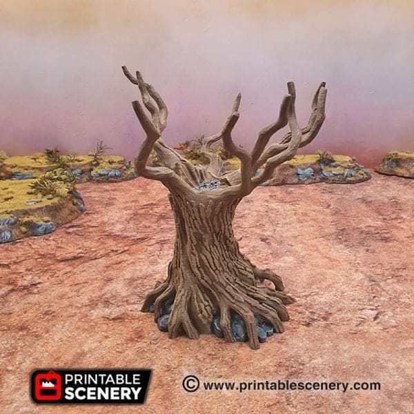 Tabletop Terrain Trees Twisted Trees - Scatter Terrain Tabletop Terrain