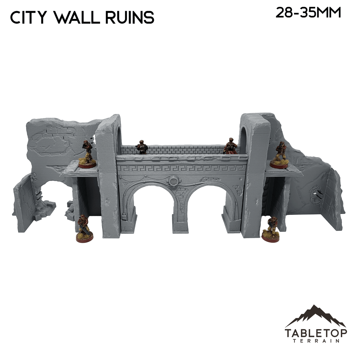 Tabletop Terrain Walls Pilgrim City Walls - Star Wars Legion Shatterpoint Wall Set