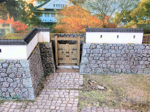 Tabletop Terrain Walls Samurai Castle Wall Set Tabletop Terrain