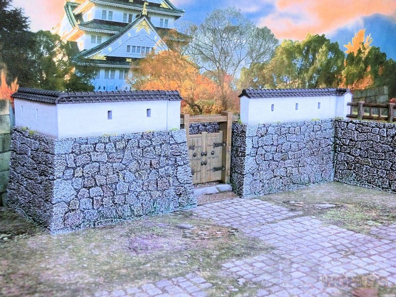 Tabletop Terrain Walls Samurai Castle Wall Set