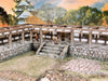 Tabletop Terrain Walls Samurai Temple Wall Set