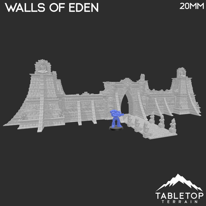 Tabletop Terrain Walls Walls of Eden - Fantasy Walls Tabletop Terrain